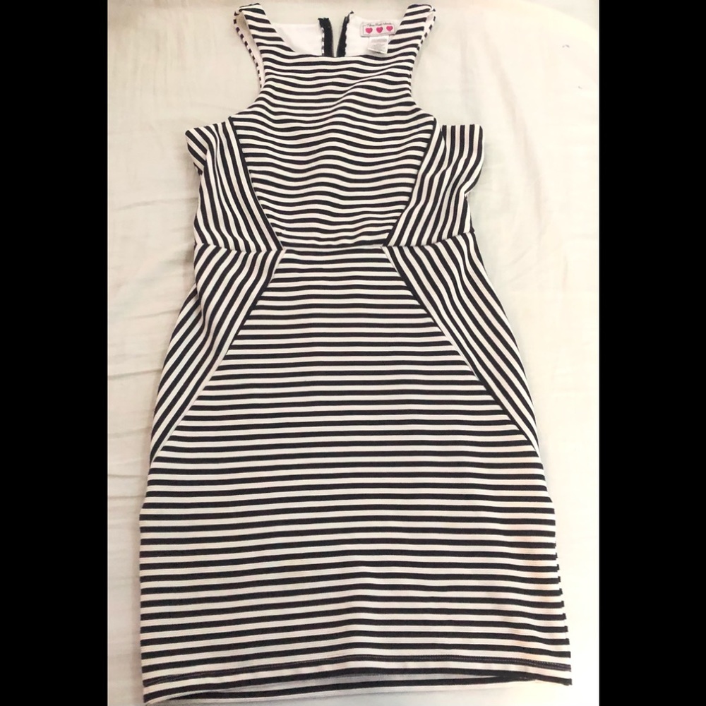 Three Pink Hearts Dress